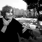 La señora de las palomas