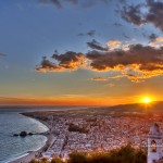 Atardecer en Blanes