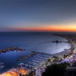 Atardecer en Blanes