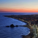 Atardecer en Blanes