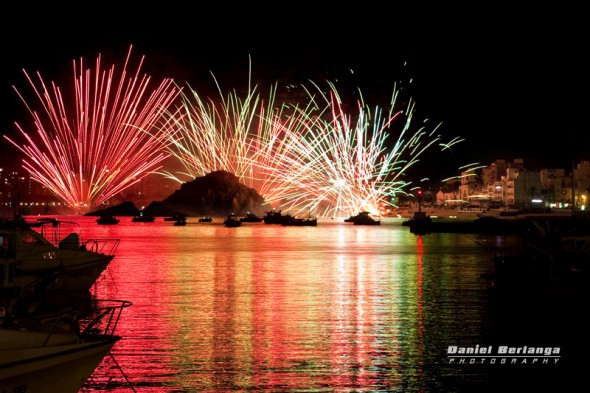 Fuegos artificiales de Blanes