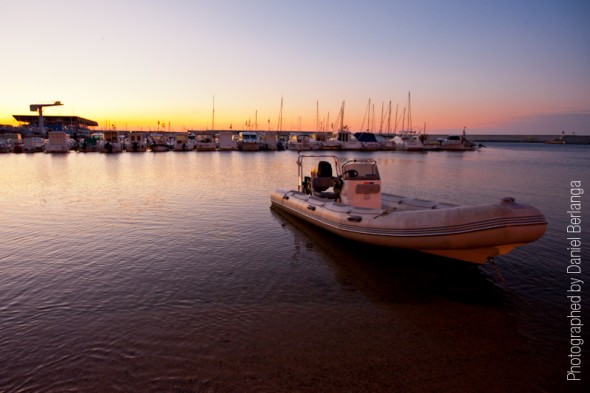 Amanecer en Blanes