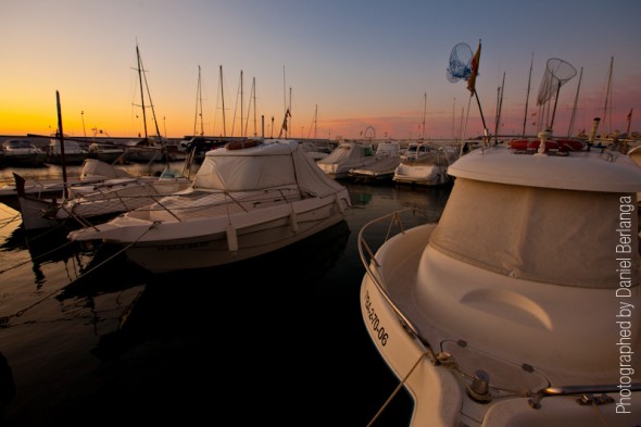 Amanecer en Blanes