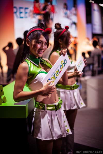 Las chicas del Tokyo Game Show 2013
